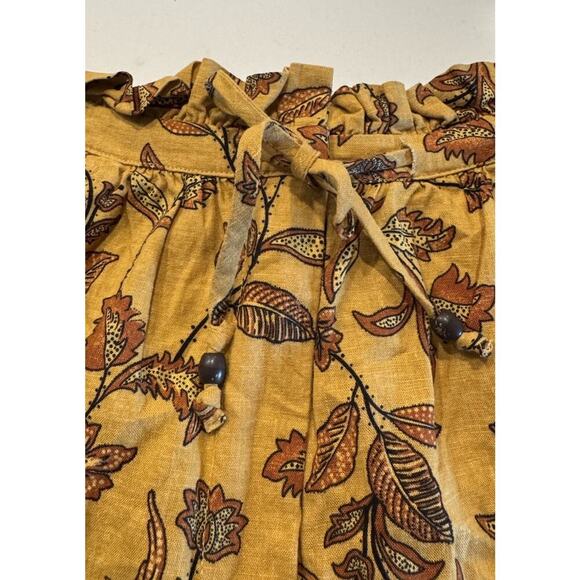 House Of Harlow 1960 Size Small Floral Print Linen Blend Shorts Boho Vacation - Picture 6 of 10